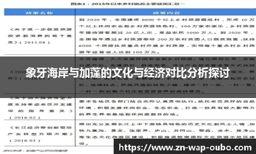 象牙海岸与加蓬的文化与经济对比分析探讨